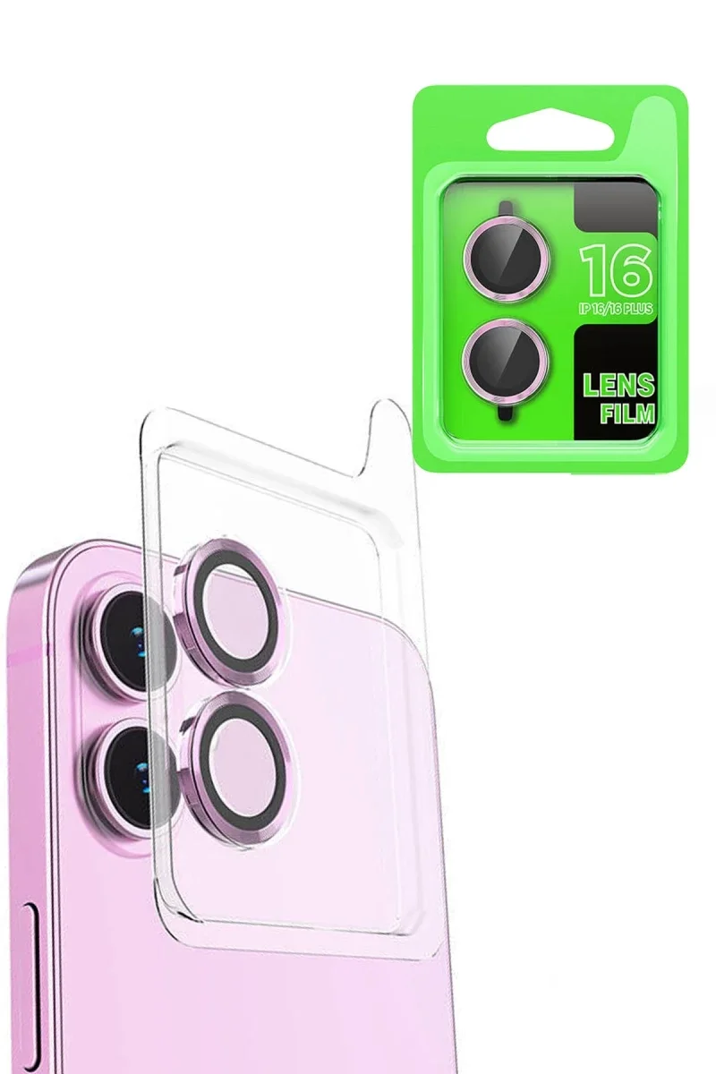 Apple iPhone 16 Raze Metal Kamera Lens - Pembe Fiyatı, Yorumları ve Özellikleri