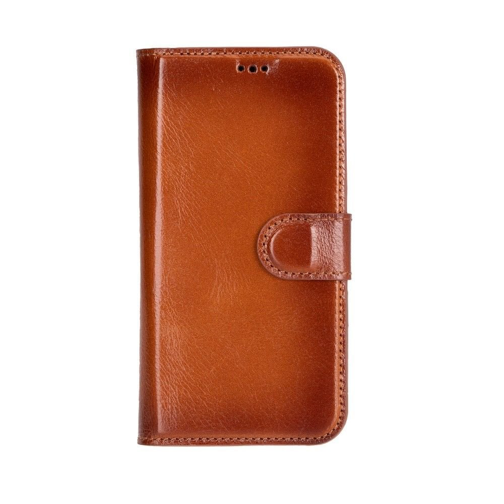 Apple iPhone 16 Plus uyumlu, Hakiki Deri, El Yapımı, Cüzdanlı Kıl