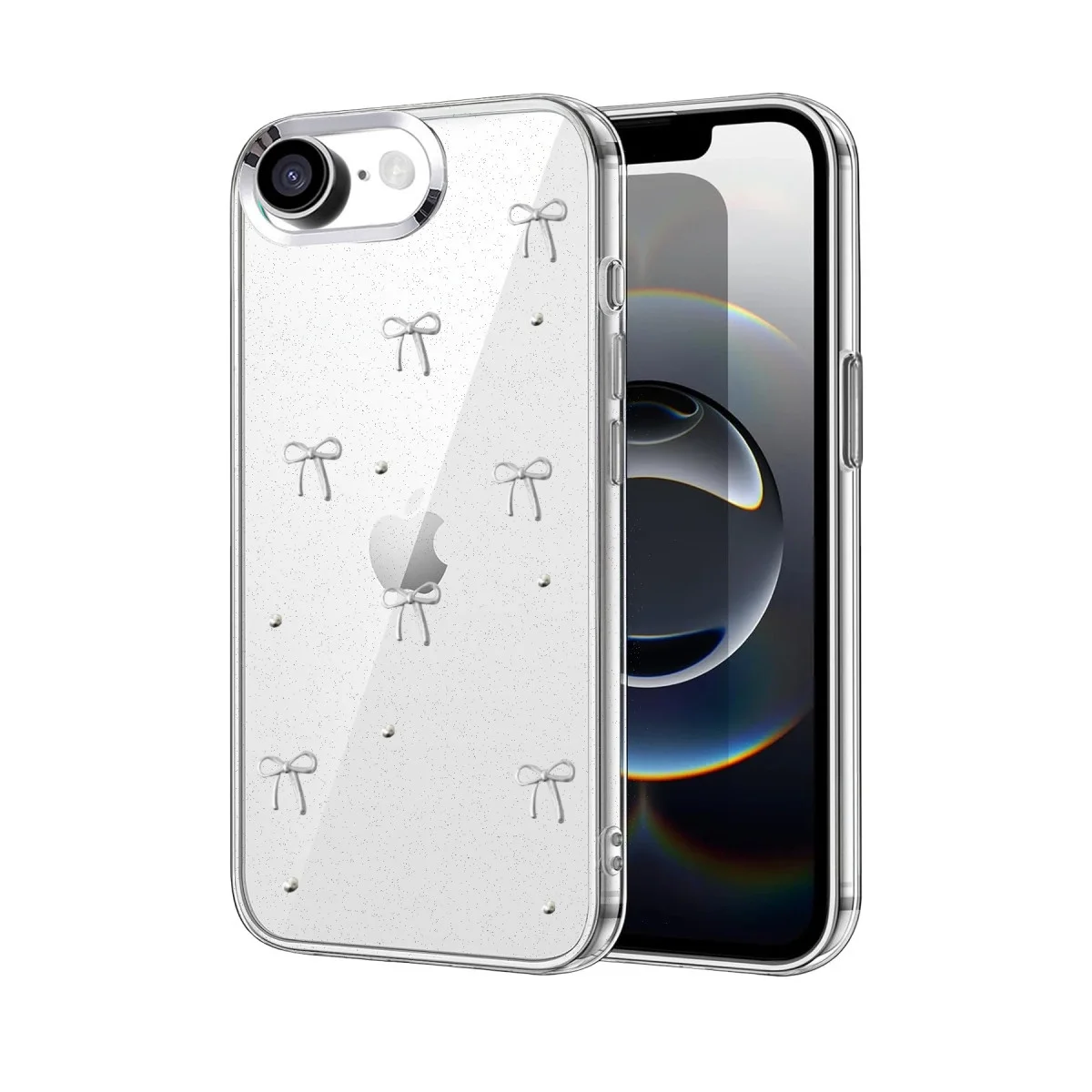 Apple İphone 16e Fiyonk Desenli Kapak - Desen 1 Apple İphone 16e Fiyonk Desenli Kapak - Desen 1