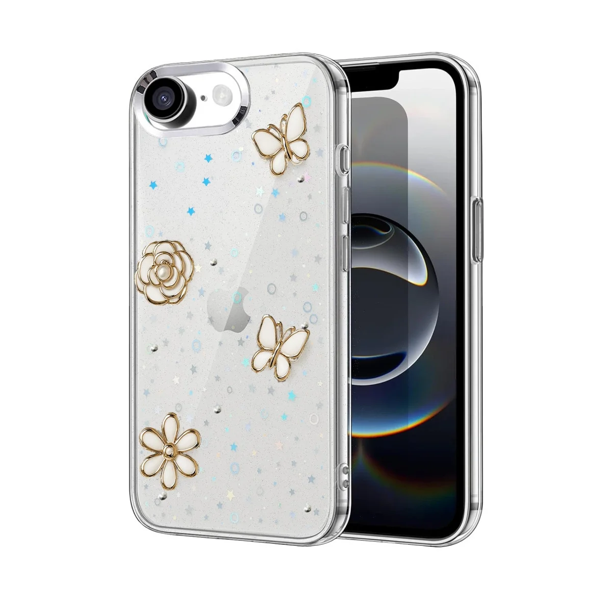 Apple İphone 16e Fiyonk Desenli Kapak - Desen 10 Apple İphone 16e Fiyonk Desenli Kapak - Desen 10