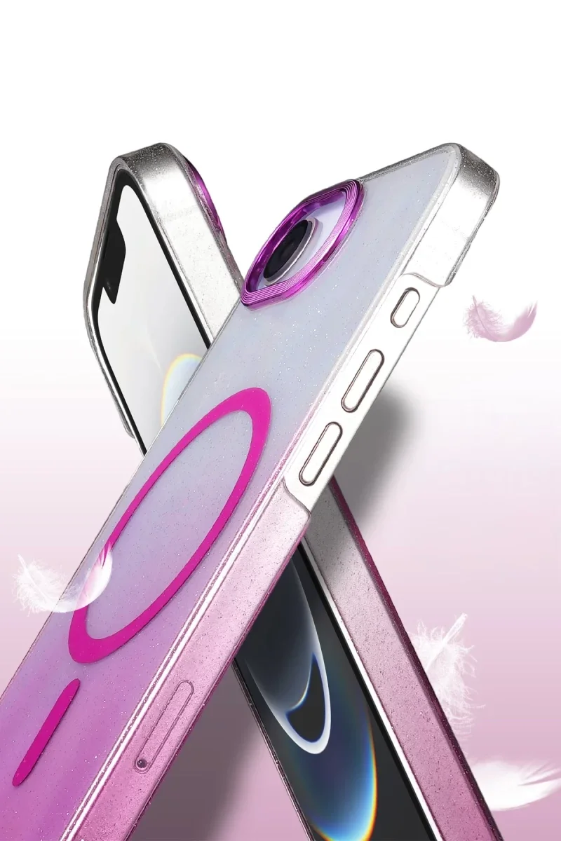 Apple iPhone 16E Glossy Magsafe Kapak - Pembe Fiyatı, Yorumları ve Özellikleri