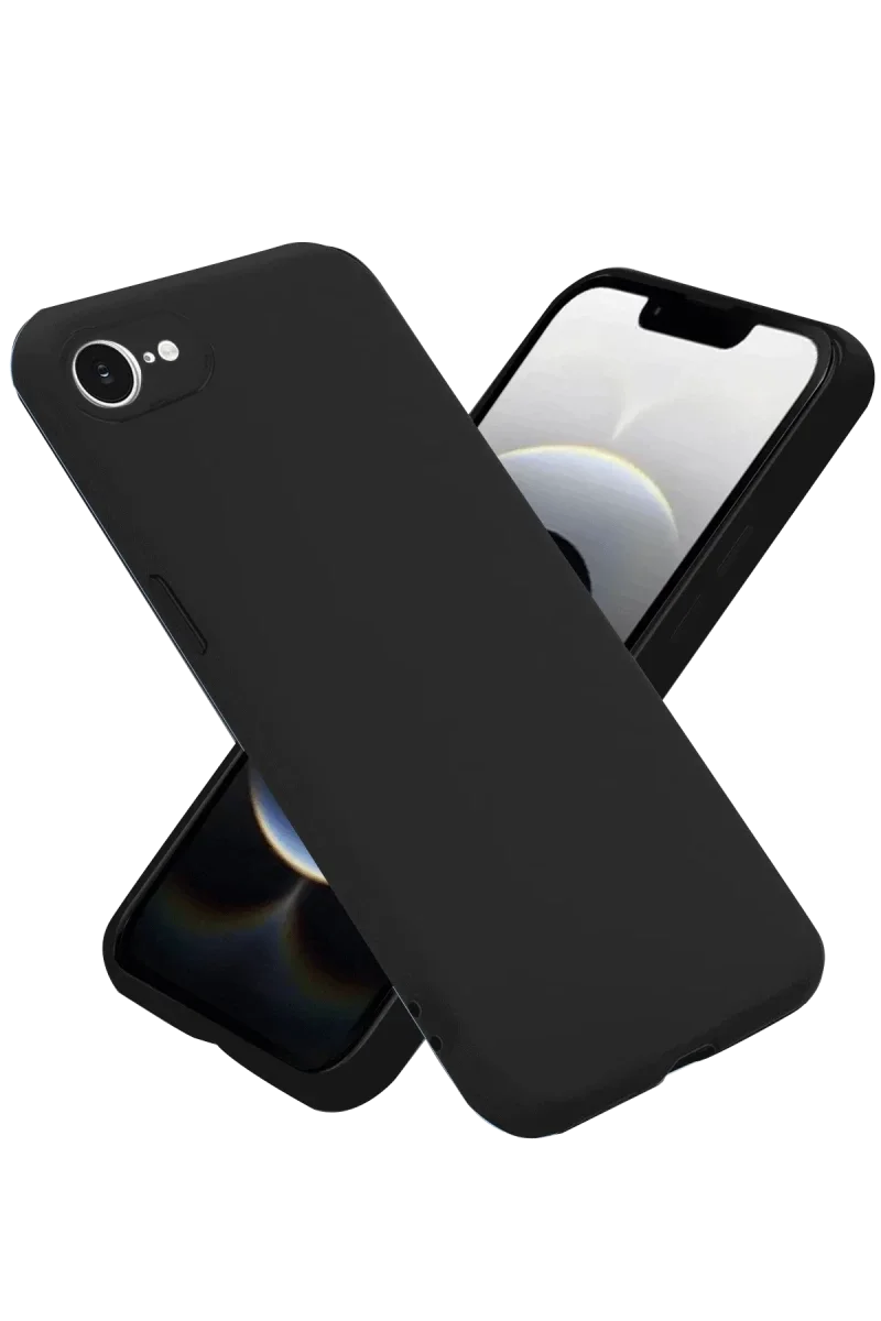 Apple iPhone 16E Kılıf Nano içi Kadife Silikon - Siyah Fiyatı, Yorumları ve Özellikleri
