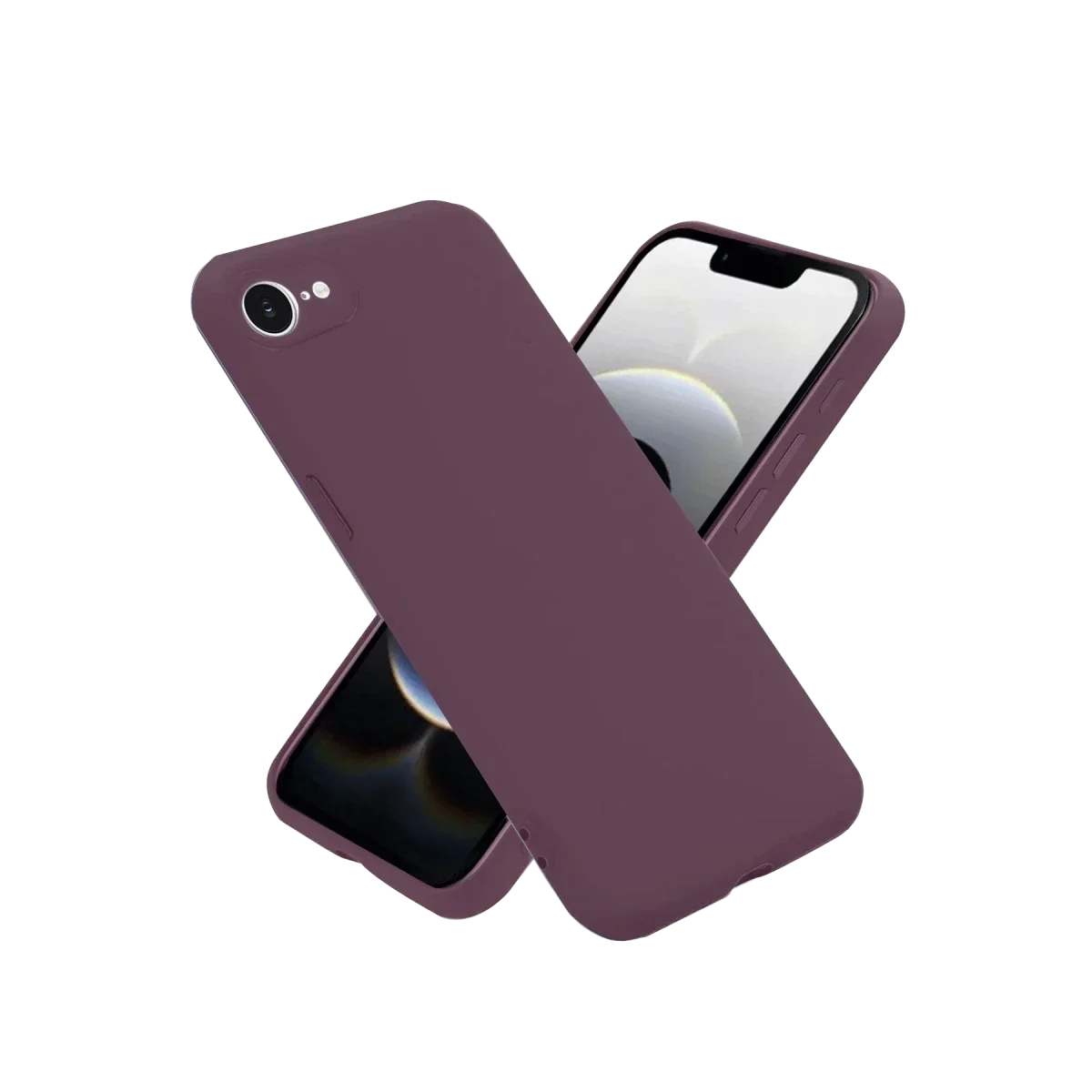 Apple iPhone 16E Kılıf First Silikon - Mürdüm Apple iPhone 16E Kılıf First Silikon - Mürdüm