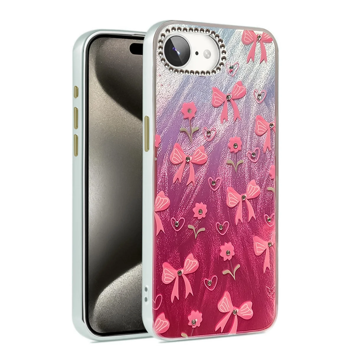 Apple İphone 16e Kılıf Blade Aynalı Desenli Kapak - Desen 3 Apple İphone 16e Kılıf Blade Aynalı Desenli Kapak - Desen 3