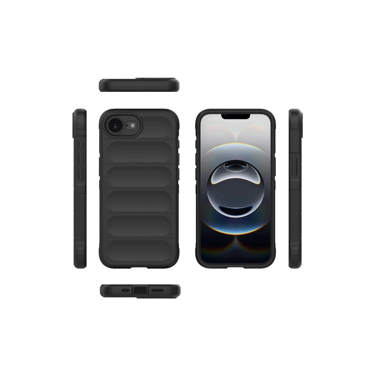 Apple İphone 16e Kılıf Optimum Silikon - Lacivert Apple İphone 16e Kılıf Optimum Silikon - Lacivert