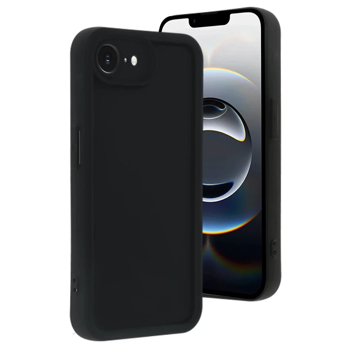 Apple iPhone 16E Kılıf Viera Silikon - Siyah Apple iPhone 16E Kılıf Viera Silikon - Siyah