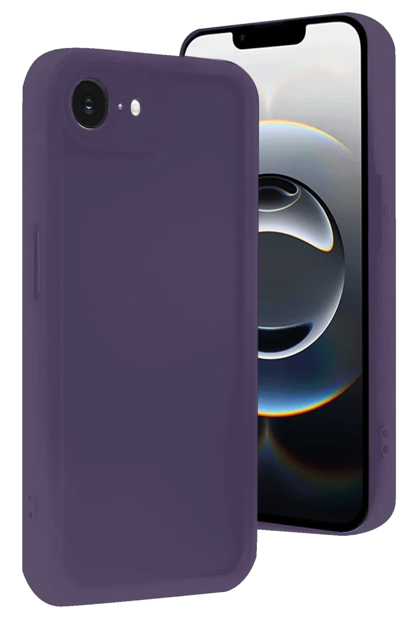 Apple iPhone 16E Kılıf Viera Silikon - Mor
