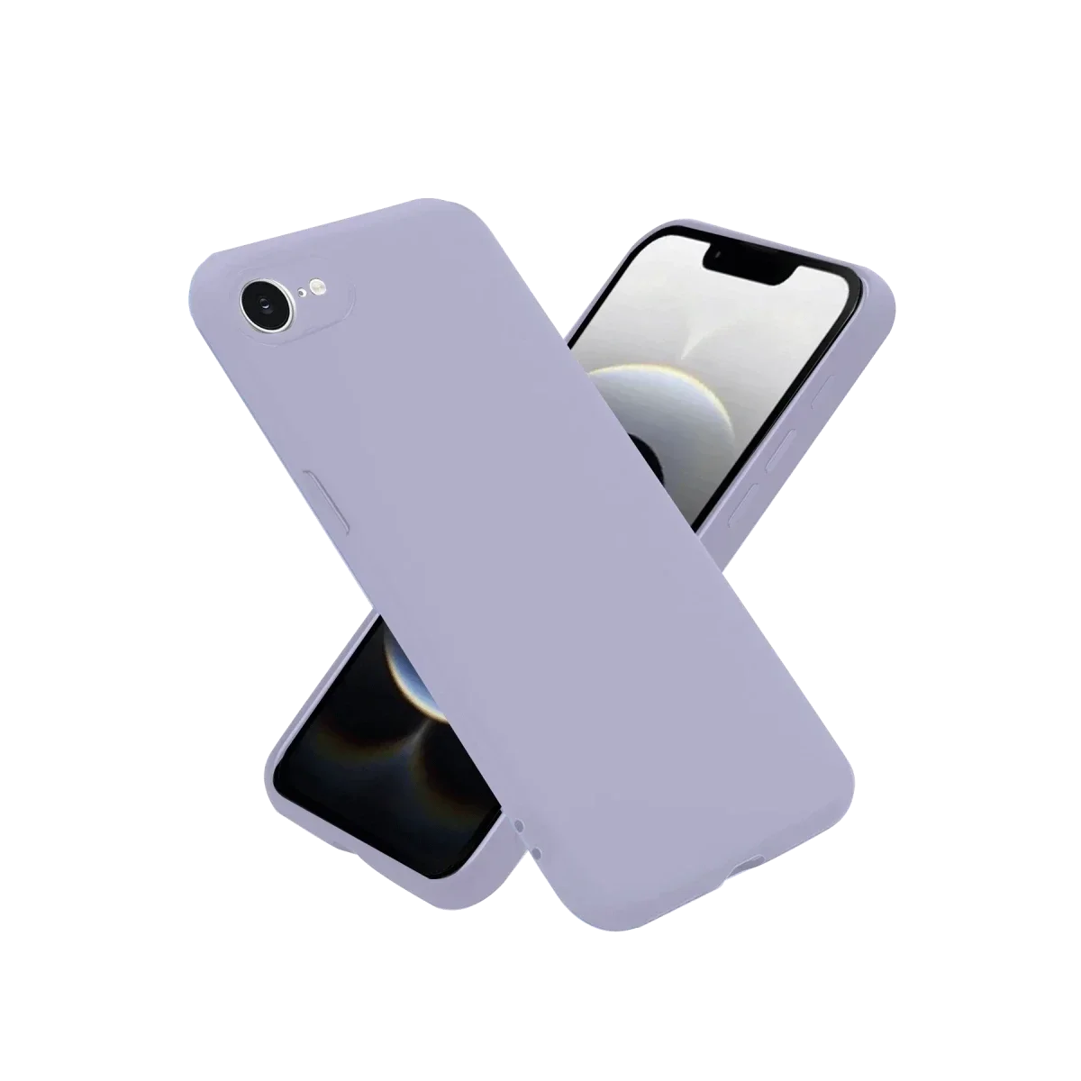 Apple iPhone 16E Kılıf Nano içi Kadife Silikon - Lila Apple iPhone 16E Kılıf Nano içi Kadife Silikon - Lila