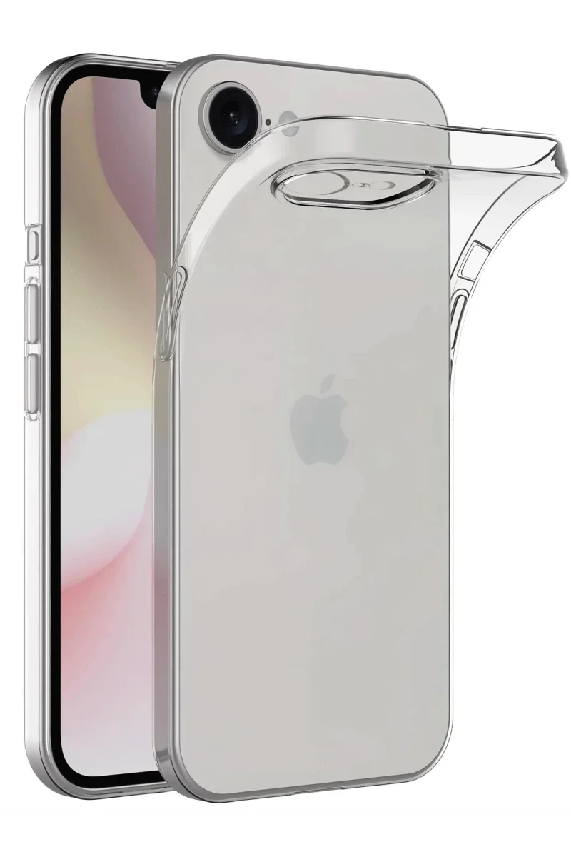 Apple iPhone 16E Kılıf Lüx Şeffaf Silikon