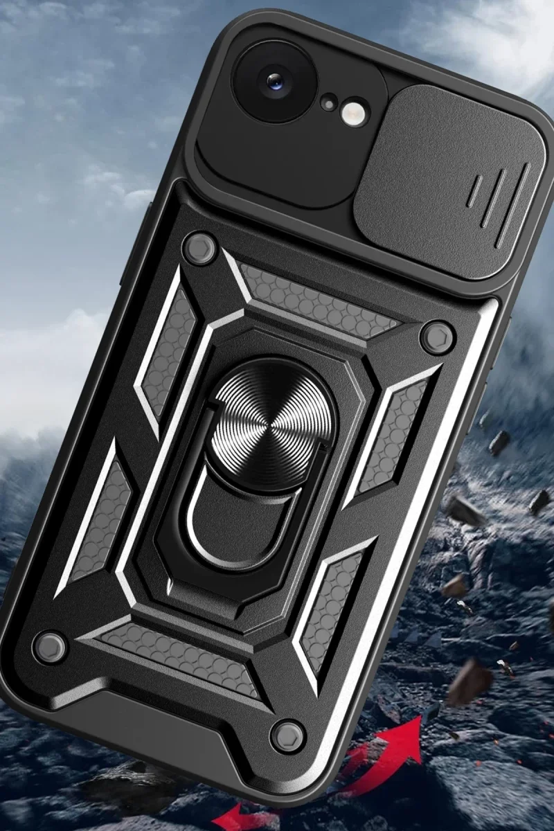 Apple iPhone 16E Kılıf Pars Lens Yüzüklü Silikon - Lacivert Fiyatı, Yorumları ve Özellikleri