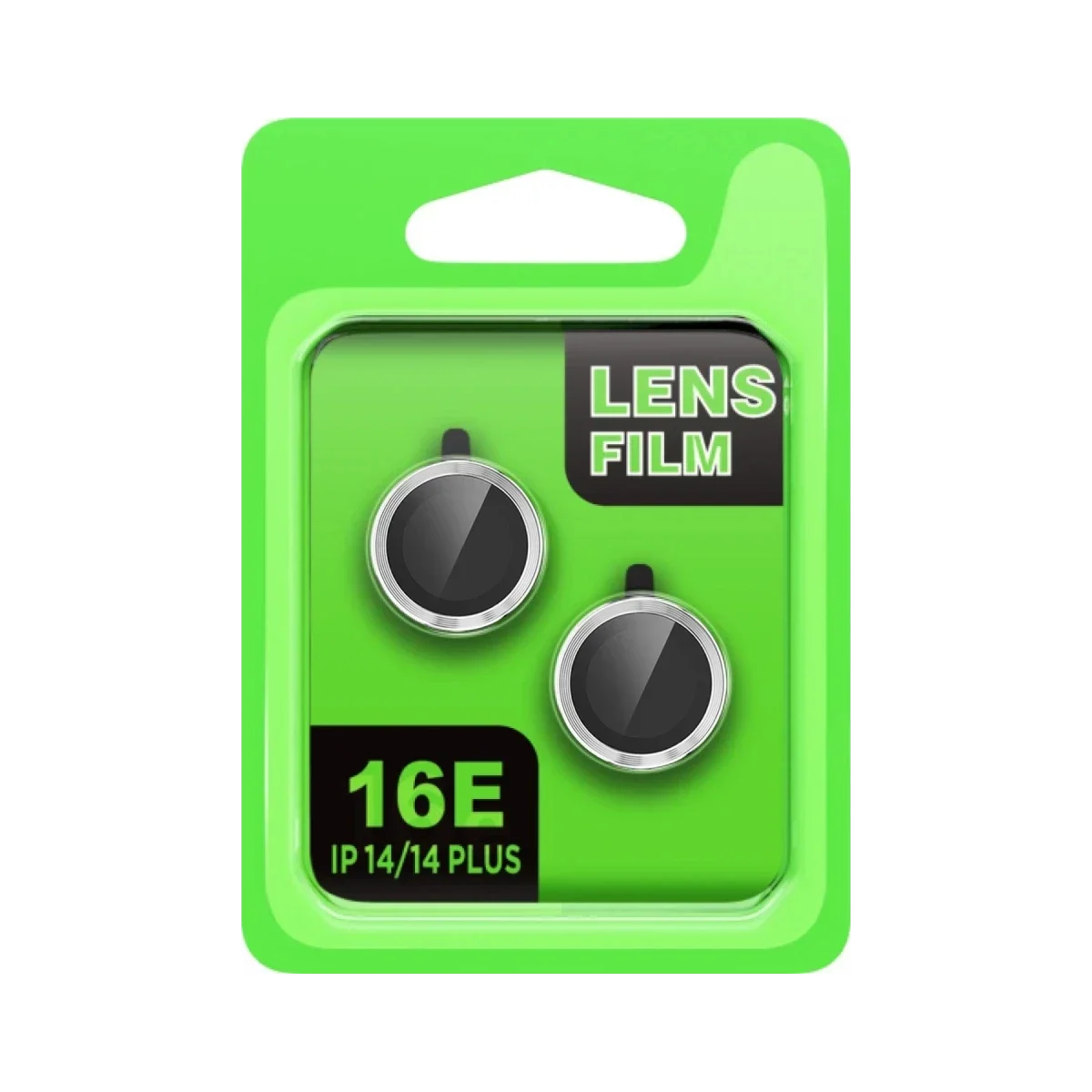 Apple iPhone 16E Raze Metal Kamera Lens - Gümüş Apple iPhone 16E Raze Metal Kamera Lens - Gümüş