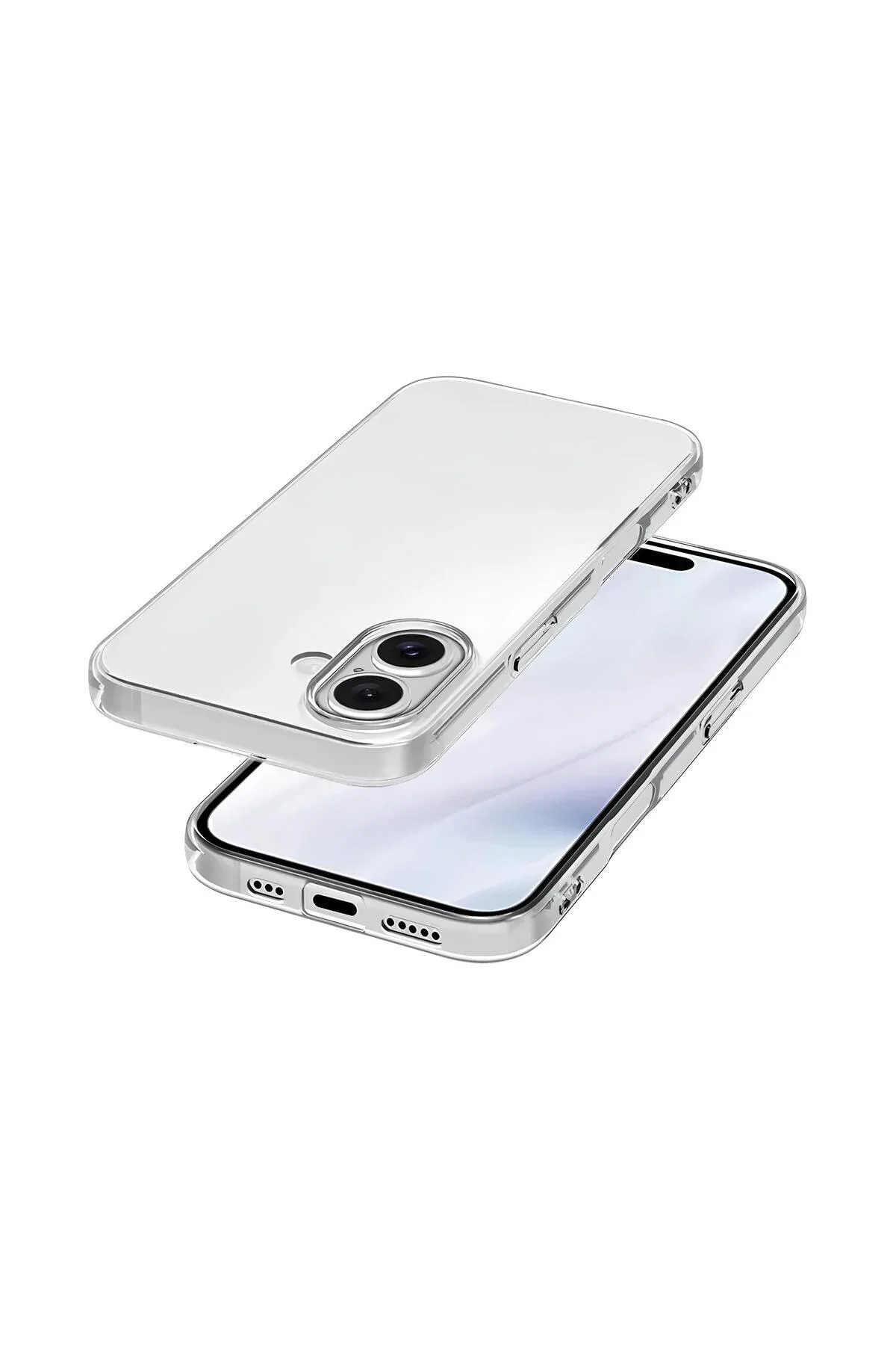 Apple iPhone 17 6.1'' Premium Şeffaf Silikon Kılıf Apple iPhone 17 6.1'' Premium Şeffaf Silikon Kılıf