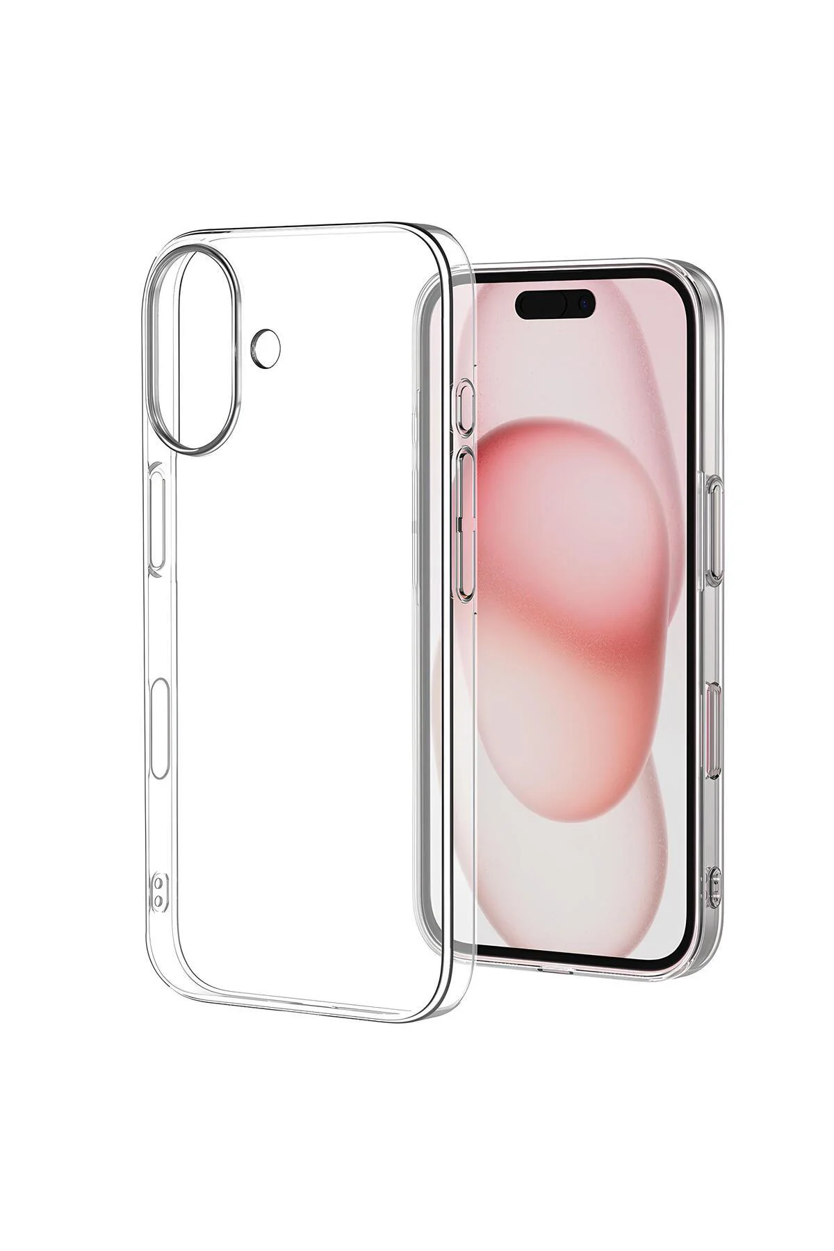 Apple iPhone 17 6.1'' Premium Şeffaf Silikon Kılıf Apple iPhone 17 6.1'' Premium Şeffaf Silikon Kılıf