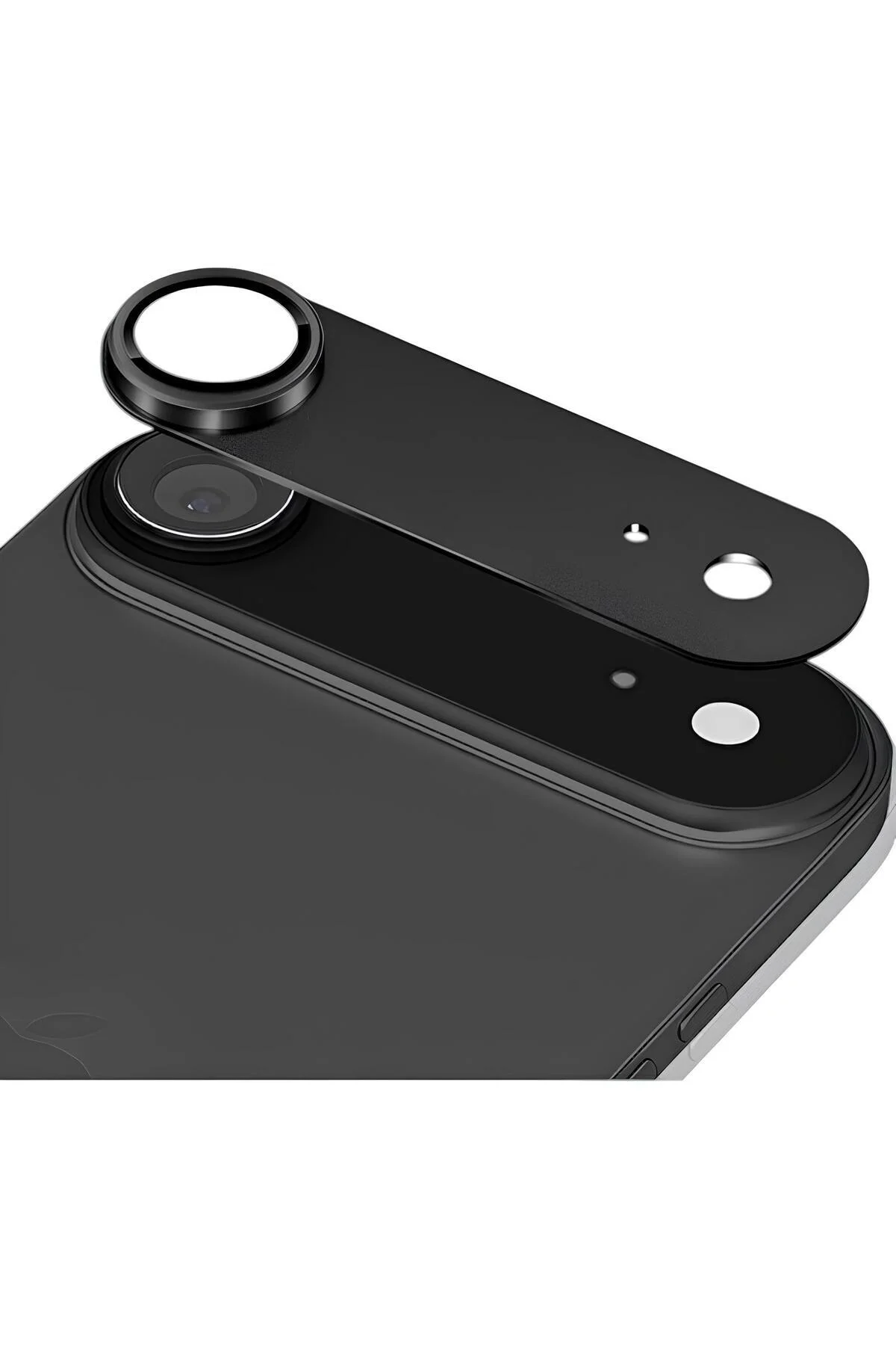 Apple iPhone 17 Air Premium Tam Kaplama Lens Koruma Siyah