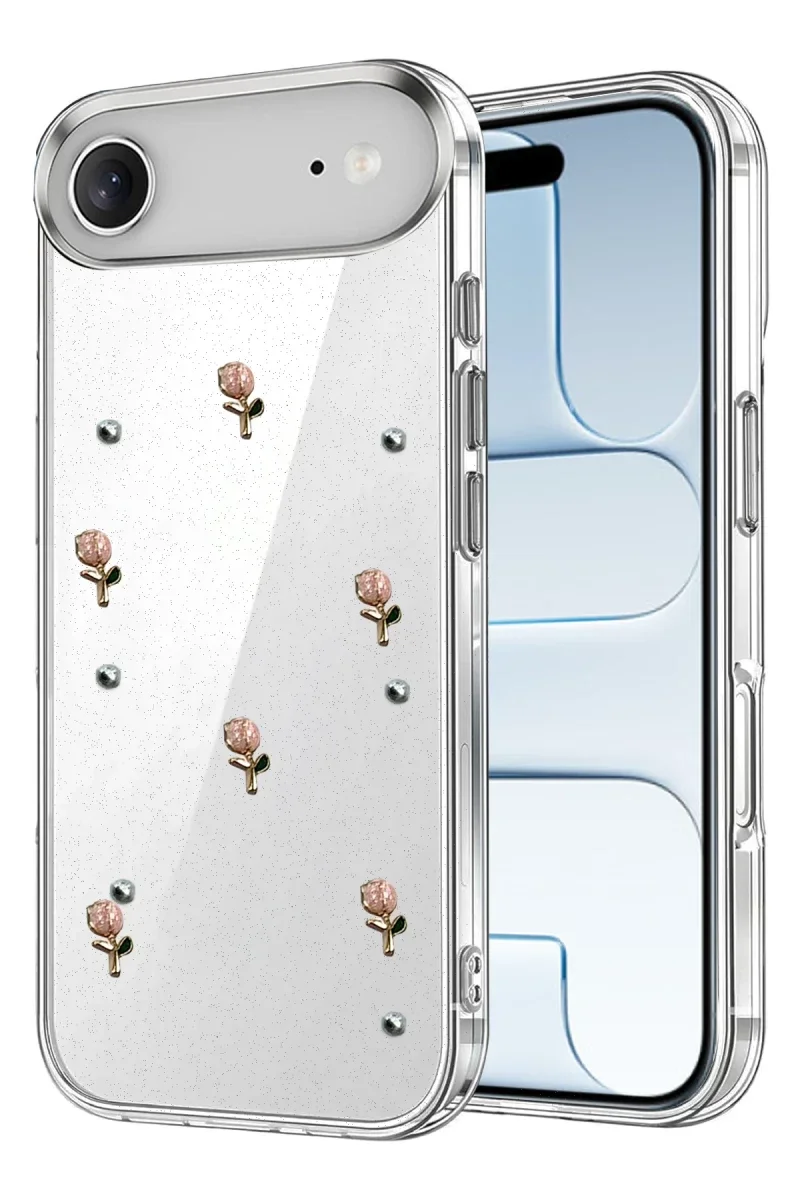 Apple iPhone 17 Air Fiyonk Desenli Kapak - Desen 6 Apple iPhone 17 Air Fiyonk Desenli Kapak - Desen 6