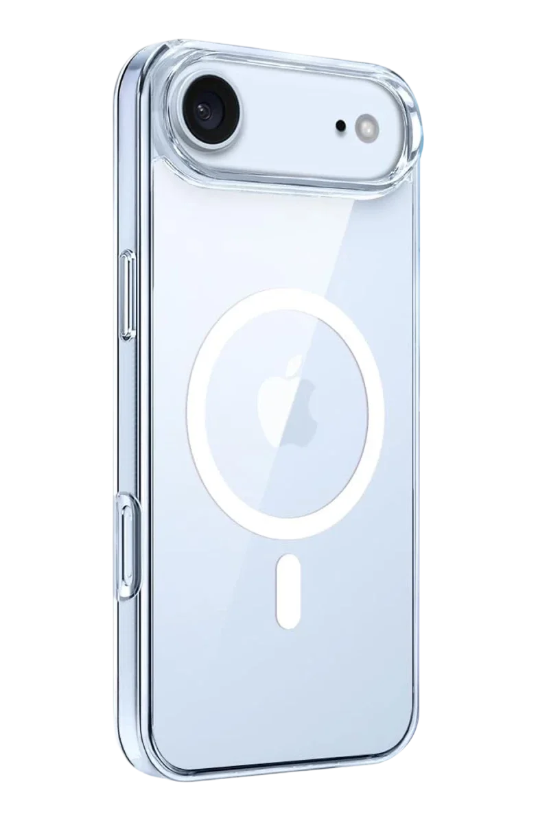 Apple iPhone 17 Air Combo Sert Şeffaf Magsafe Kapak - Şeffaf