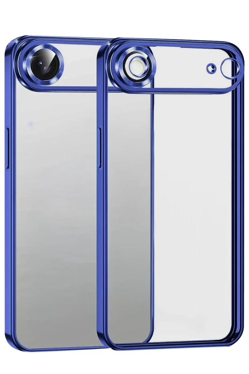 Apple iPhone 17 Air Razer Lensli Silikon - Lacivert Apple iPhone 17 Air Razer Lensli Silikon - Lacivert