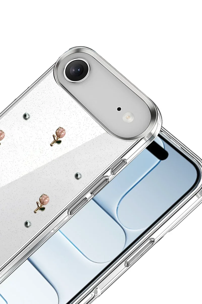 Apple iPhone 17 Air Fiyonk Desenli Kapak - Desen 6 Apple iPhone 17 Air Fiyonk Desenli Kapak - Desen 6