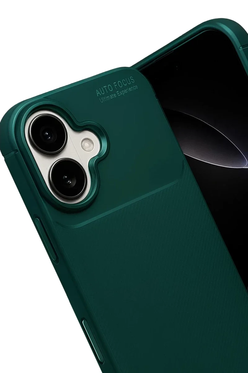 Apple iPhone 17 Auto Focus Karbon Kapak - Koyu Yeşil Fiyatı, Yorumları ve Özellikleri
