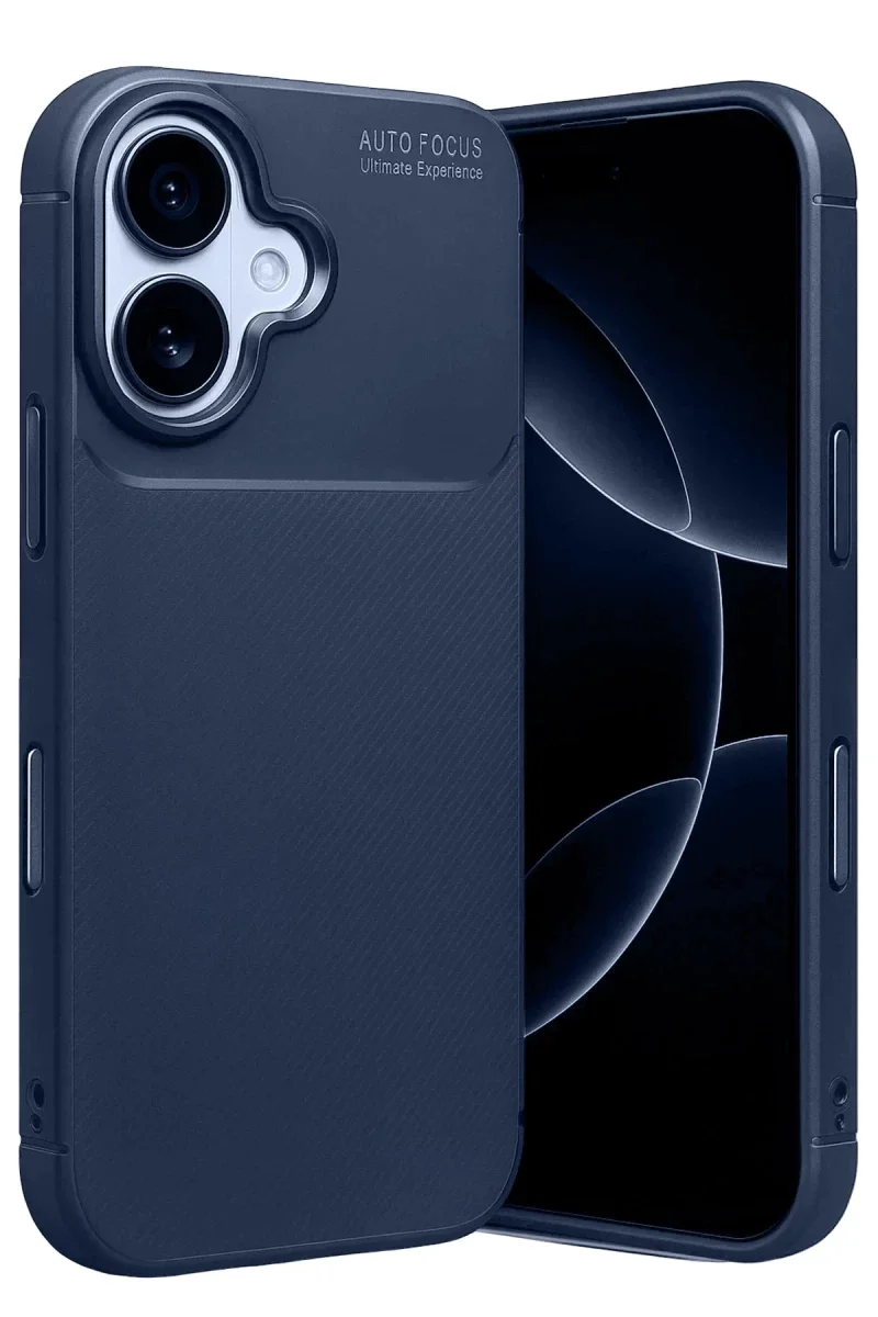 Apple iPhone 17 Auto Focus Karbon Kapak - Lacivert Fiyatı, Yorumları ve Özellikleri