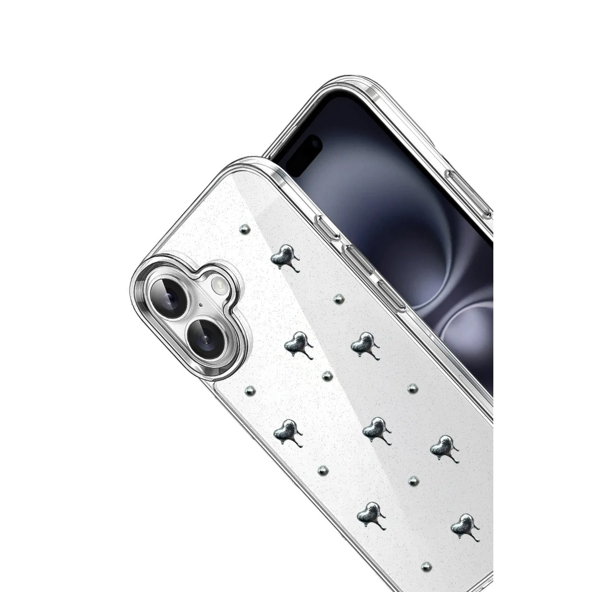 Apple İphone 17 Fiyonk Desenli Kapak - Desen 1 Apple İphone 17 Fiyonk Desenli Kapak - Desen 1