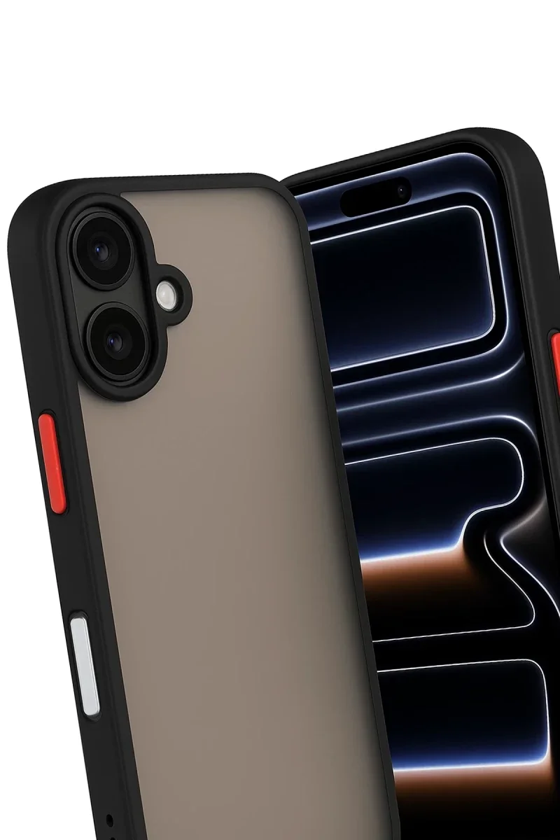 Apple iPhone 17 Kılıf Montreal Silikon Kapak - Siyah Apple iPhone 17 Kılıf Montreal Silikon Kapak - Siyah