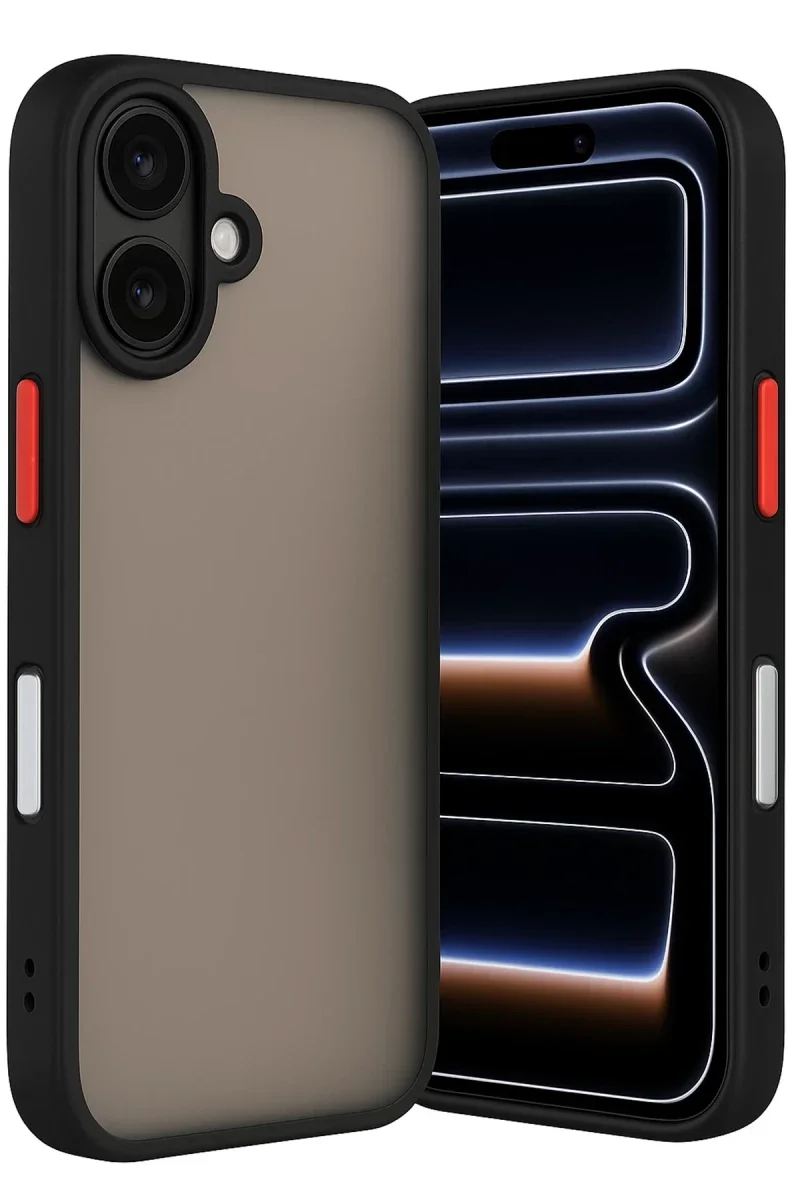 Apple iPhone 17 Kılıf Montreal Silikon Kapak - Siyah Apple iPhone 17 Kılıf Montreal Silikon Kapak - Siyah