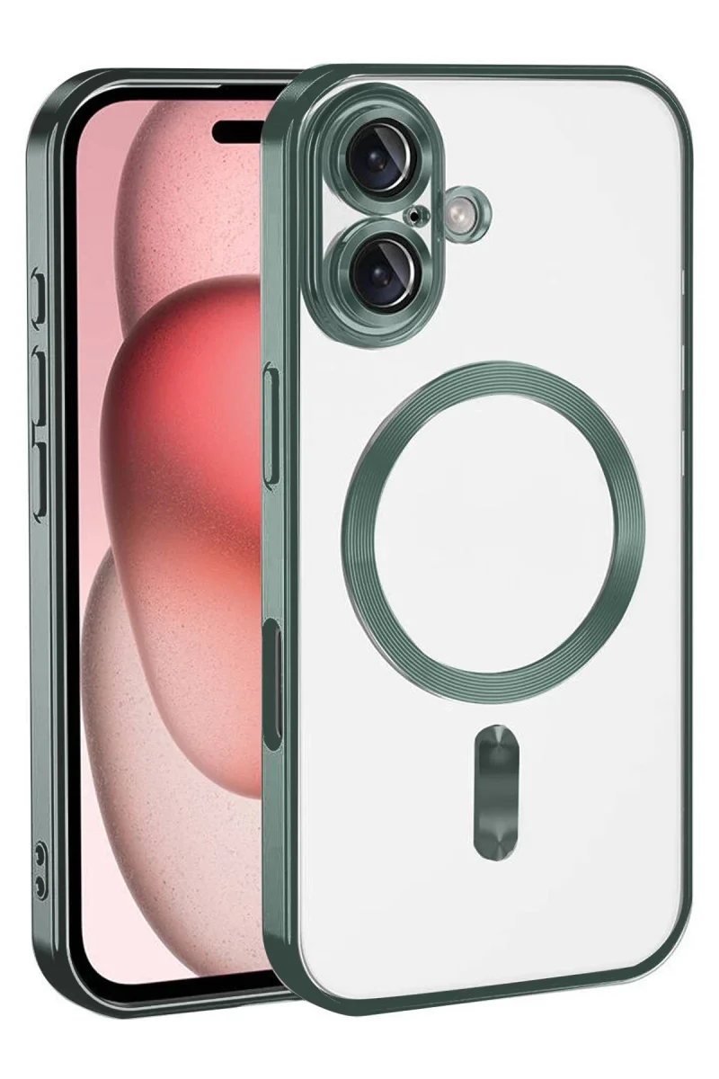 Apple iPhone 17 Kross Magneticsafe Kapak - Koyu Yeşil Fiyatı, Yorumları ve Özellikleri