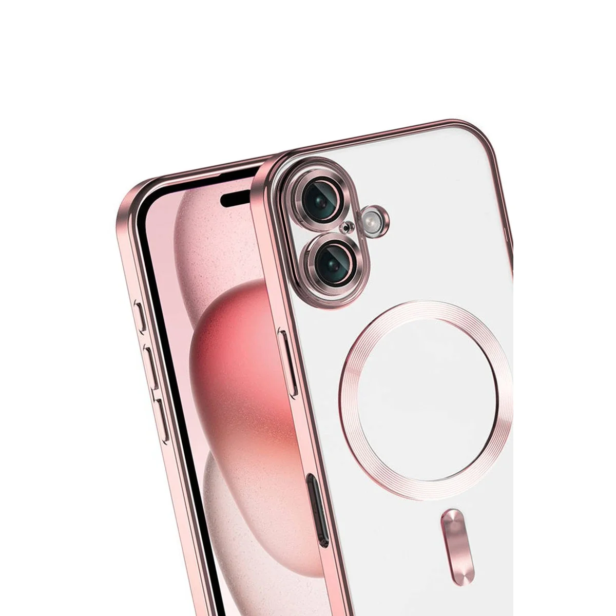 Apple İphone 17 Kross Magneticsafe Kapak - Rose Apple İphone 17 Kross Magneticsafe Kapak - Rose