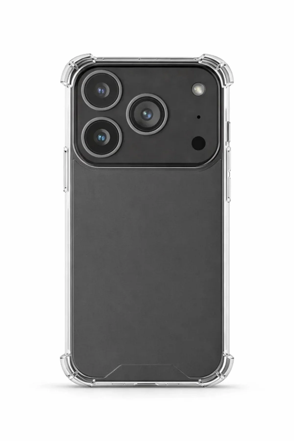 Apple iPhone 17 Pro Şeffaf Tank Silikon Kapak