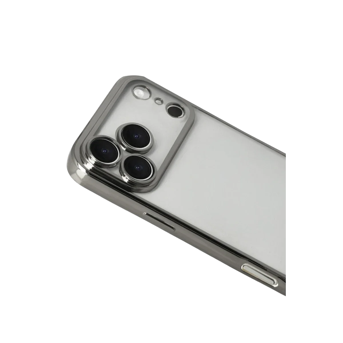 Apple iPhone 17 Pro Razer Lensli Silikon - Titan Gri Apple iPhone 17 Pro Razer Lensli Silikon - Titan Gri - Görsel 3