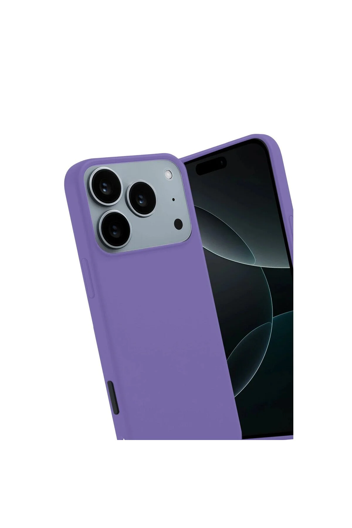 Apple İphone 17 Pro Max First Silikon - Lila