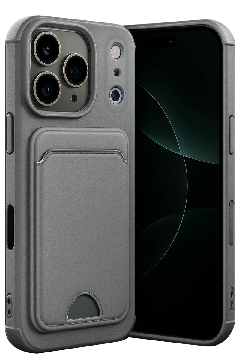 Apple iPhone 17 Pro Max Kelvin Kartvizitli Silikon - Gri Fiyatı, Yorumları ve Özellikleri