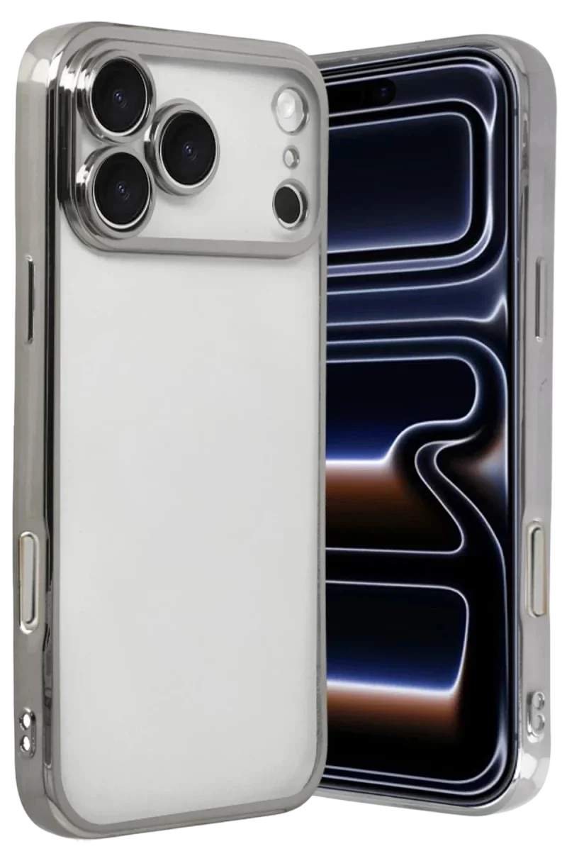 Apple iPhone 17 Pro Max Razer Lensli Silikon - Gümüş Fiyatı, Yorumları ve Özellikleri