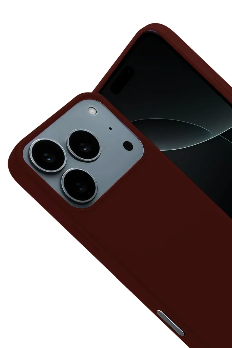 Apple iPhone 17 Pro Nano içi Kadife Silikon - Bordo Fiyatı, Yorumları ve Özellikleri