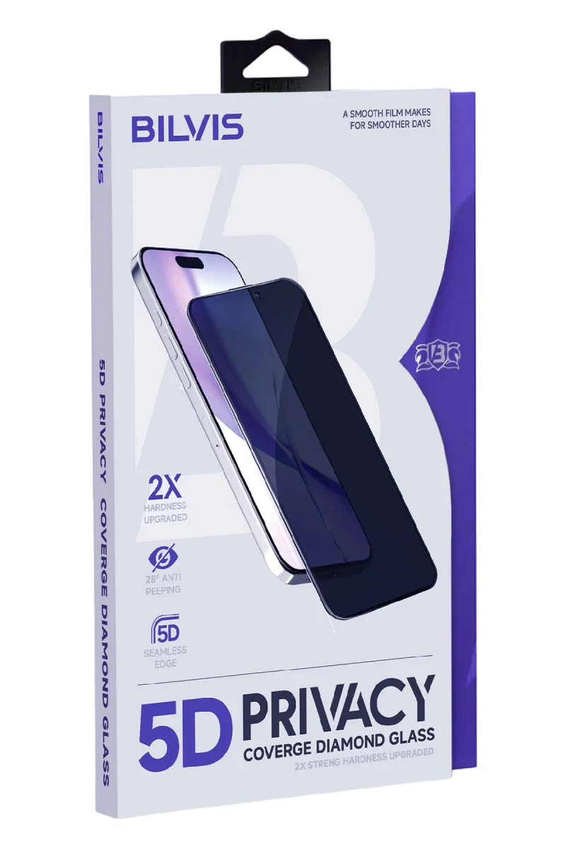 Apple iPhone 17 Pro Max Bilvis 5D Privacy Diamond Hayalet Cam Ekran Koruyucu Fiyatı, Yorumları ve Özellikleri