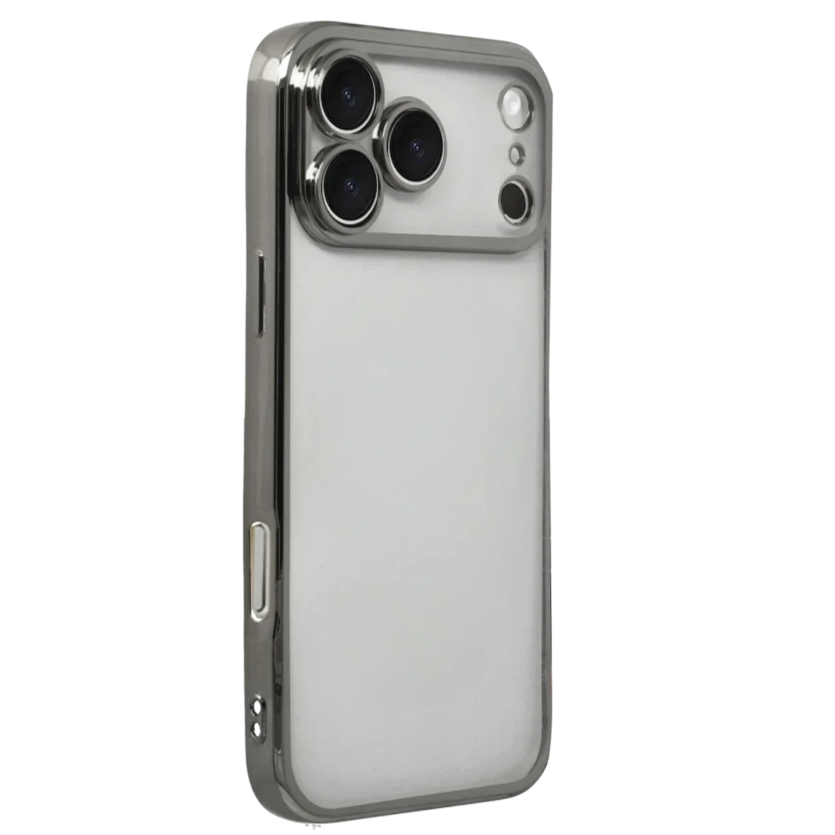 Apple iPhone 17 Pro Razer Lensli Silikon - Titan Gri Apple iPhone 17 Pro Razer Lensli Silikon - Titan Gri - Görsel 2