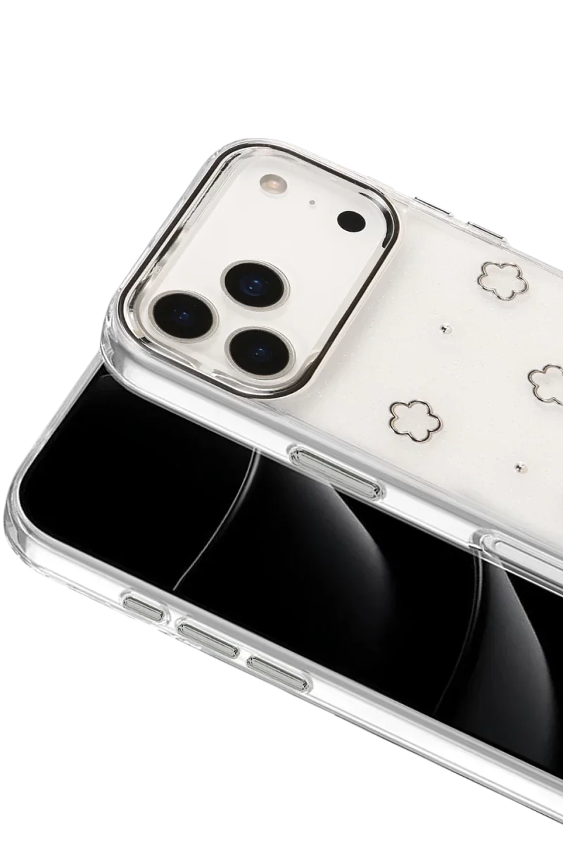 Apple iPhone 17 Pro Fiyonk Desenli Kapak - Desen 2 Apple iPhone 17 Pro Fiyonk Desenli Kapak - Desen 2