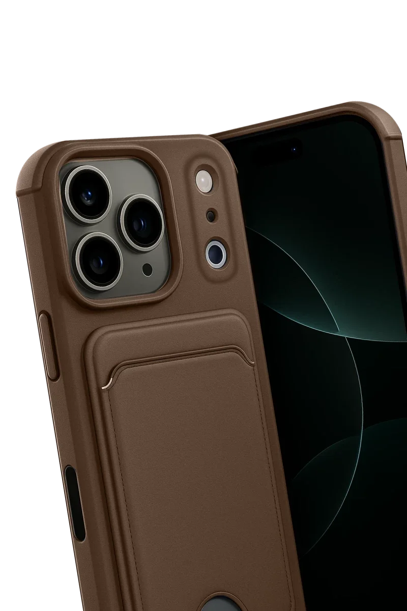 Apple iPhone 17 Pro Kelvin Kartvizitli Silikon - Kahverengi Fiyatı, Yorumları ve Özellikleri