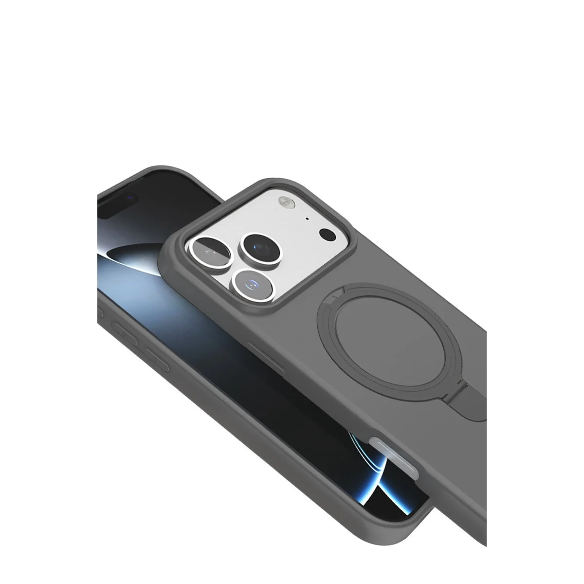 Apple İphone 17 Pro Regal Magsafe Standlı Kapak - Titan Gri Fiyatı, Yorumları ve Özellikleri