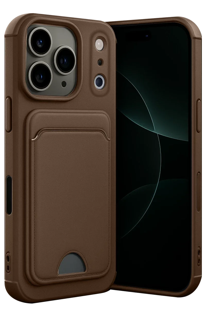 Apple iPhone 17 Pro Kelvin Kartvizitli Silikon - Kahverengi Fiyatı, Yorumları ve Özellikleri