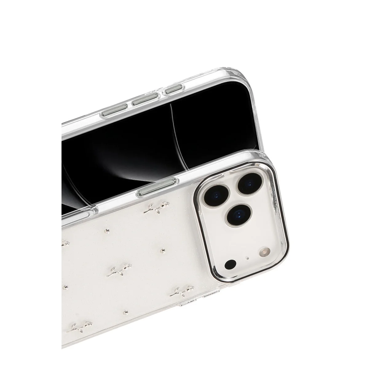 Apple İphone 17 Pro Fiyonk Desenli Kapak - Desen 4 Apple İphone 17 Pro Fiyonk Desenli Kapak - Desen 4
