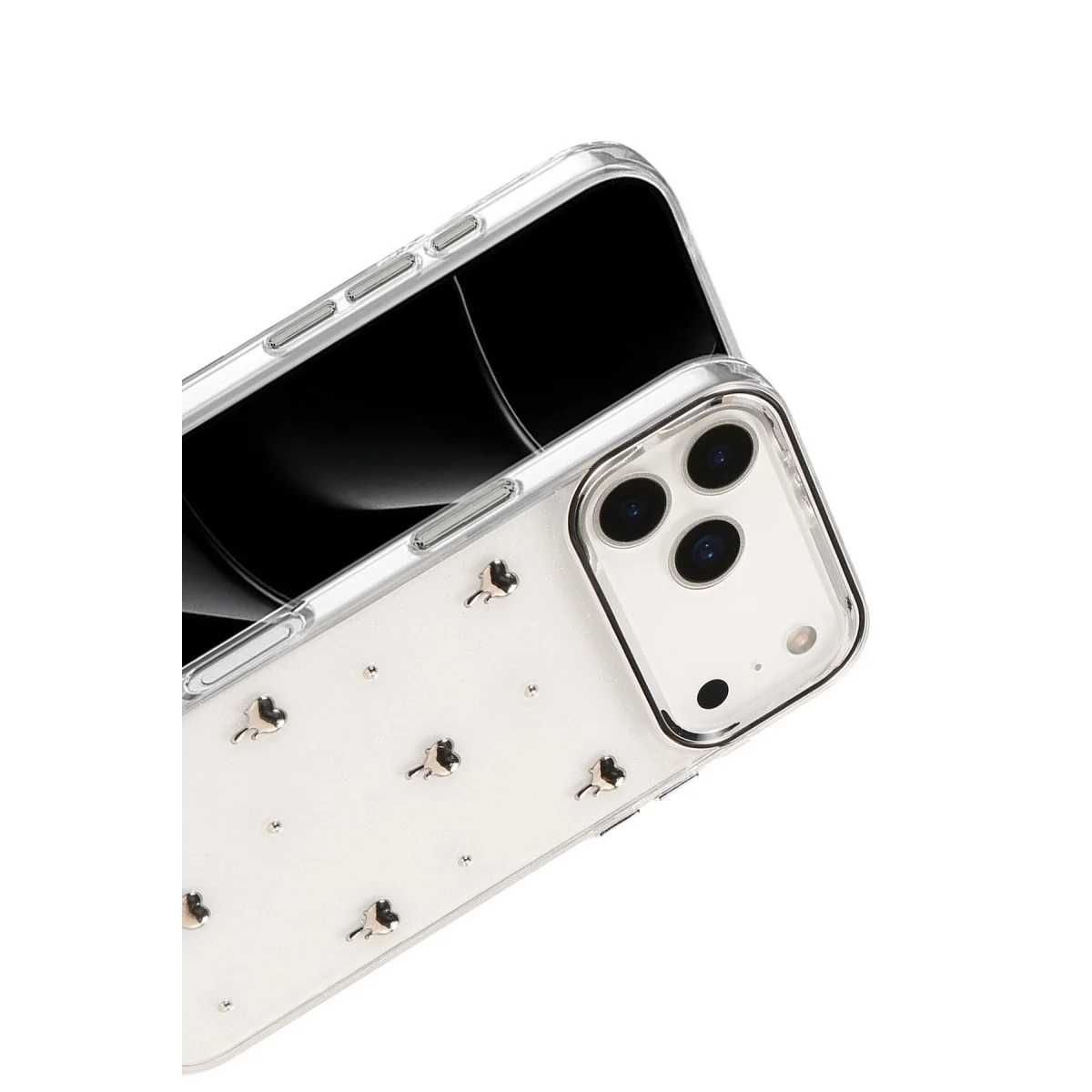 Apple İphone 17 Pro Fiyonk Desenli Kapak - Desen 1 Apple İphone 17 Pro Fiyonk Desenli Kapak - Desen 1
