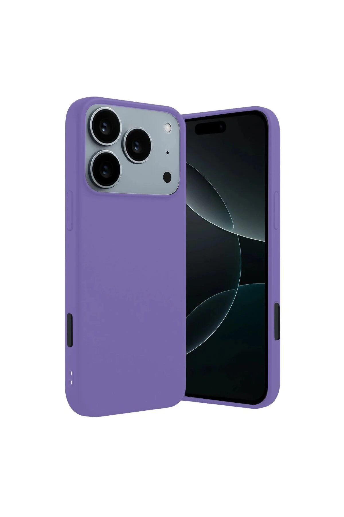Apple İphone 17 Pro Max First Silikon - Lila
