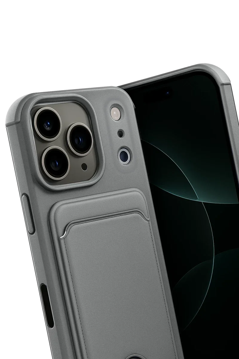Apple iPhone 17 Pro Max Kelvin Kartvizitli Silikon - Gri Fiyatı, Yorumları ve Özellikleri