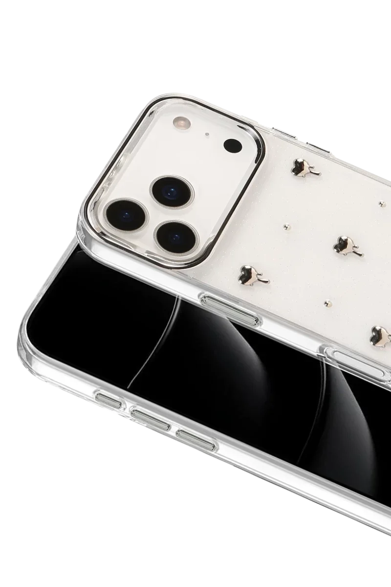 Apple iPhone 17 Pro Max Fiyonk Desenli Kapak - Desen 1 Apple iPhone 17 Pro Max Fiyonk Desenli Kapak - Desen 1