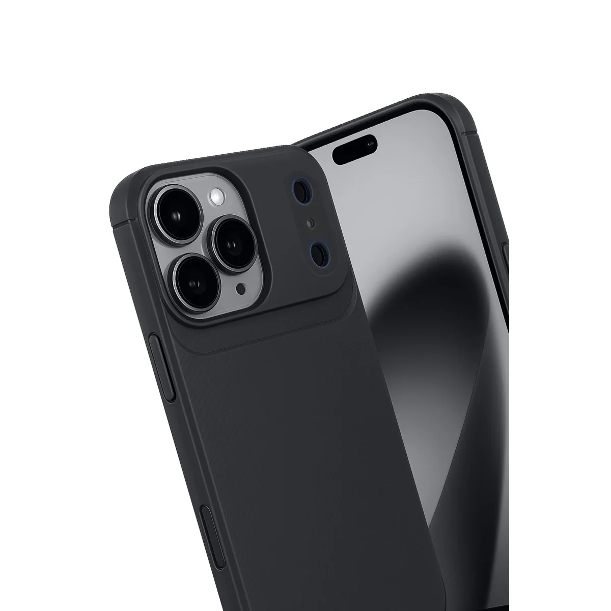 Apple İphone 17 Pro Auto Focus Karbon Kapak - Siyah Apple İphone 17 Pro Auto Focus Karbon Kapak - Siyah