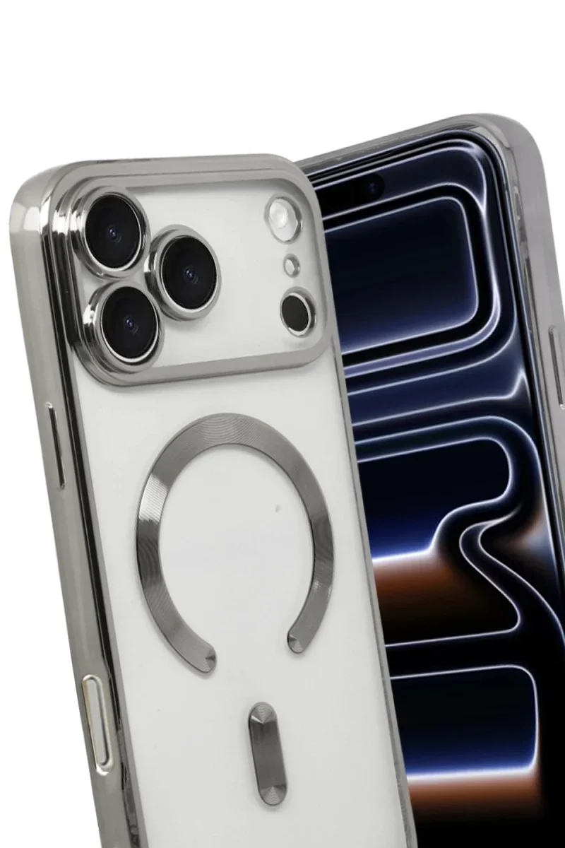 Apple iPhone 17 Pro Max Kross Magneticsafe Kapak - Gümüş Fiyatı, Yorumları ve Özellikleri