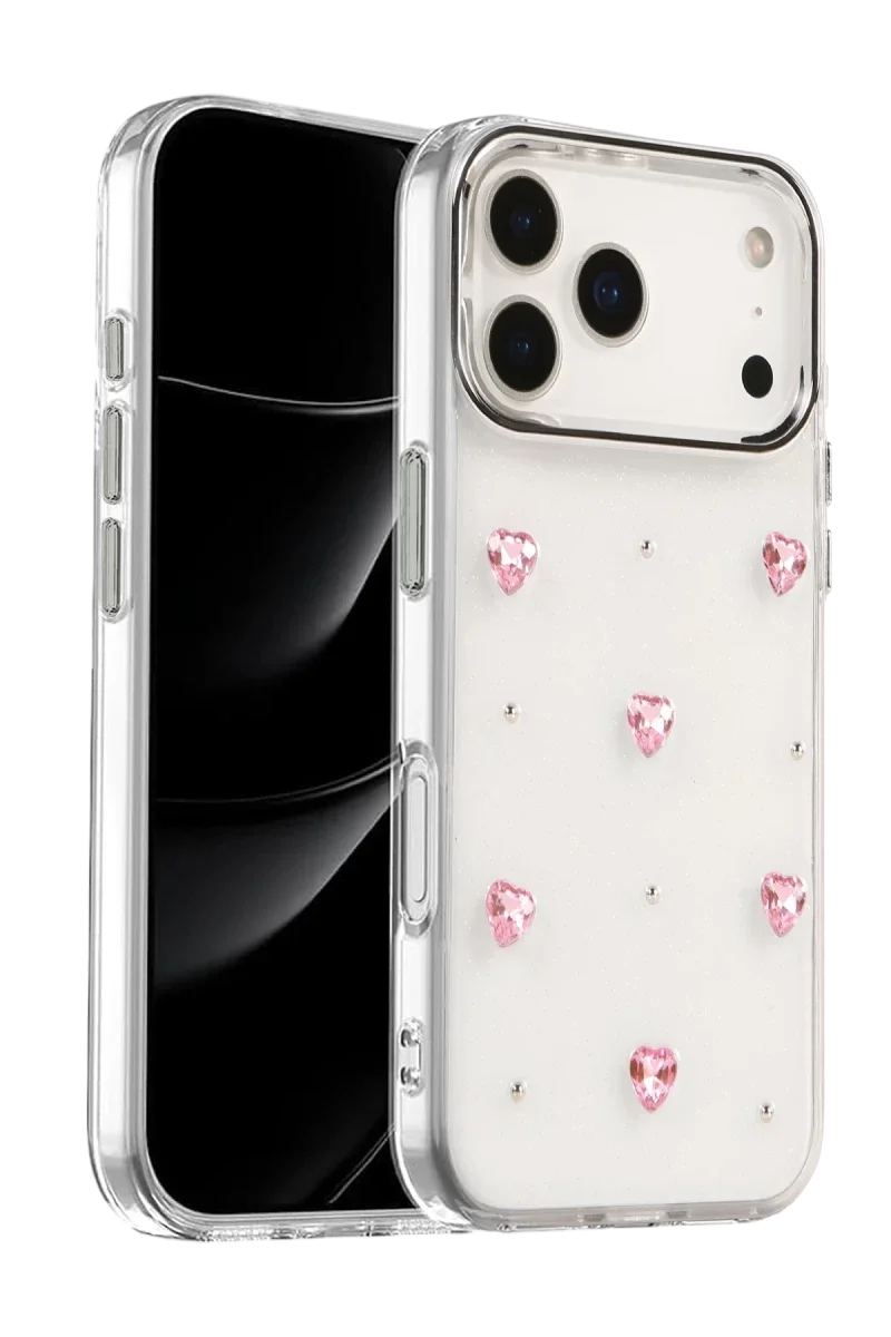 Apple iPhone 17 Pro Fiyonk Desenli Kapak - Desen 3 Apple iPhone 17 Pro Fiyonk Desenli Kapak - Desen 3