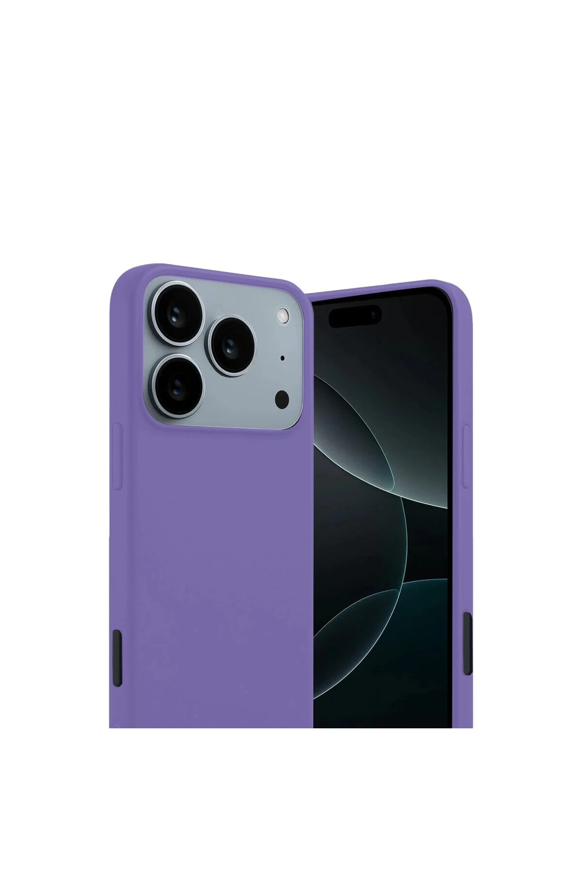 Apple İphone 17 Pro Max First Silikon - Lila